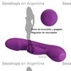  Vibrador con carga usb para estimulacion de punto g y clitoris